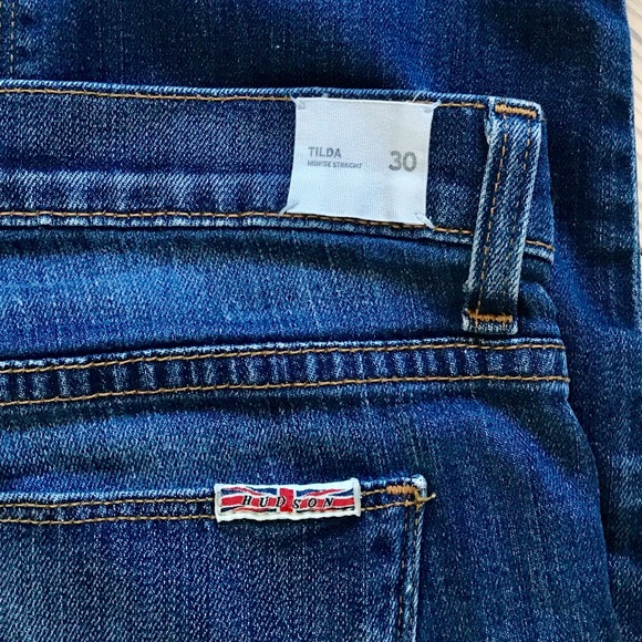 ‘Tilda’ Mid Rise Straight Hudson Jeans - Picture 8 of 8